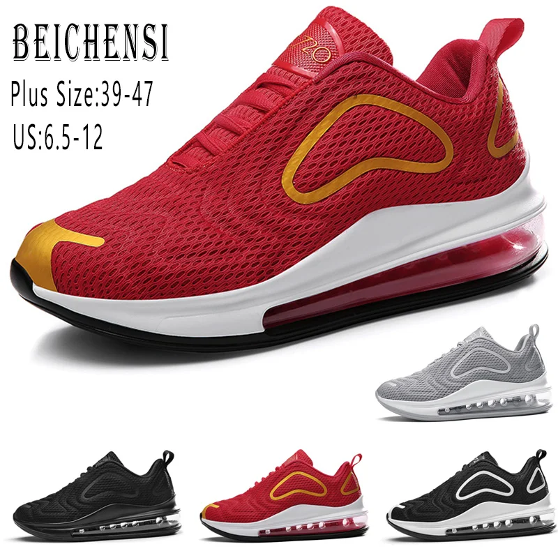 Fashion Men Air Cushion Sports Shoes Mesh Jogging Sneakers Outdoor Casual Shoes Mens Trainers Running Sneakers Plus Size 39-47 
Fashion Men Air Cushion Sports Shoes Mesh Jogging Sneakers Outdoor Casual Shoes Mens Trainers Running Sneakers Plus Size 39-47