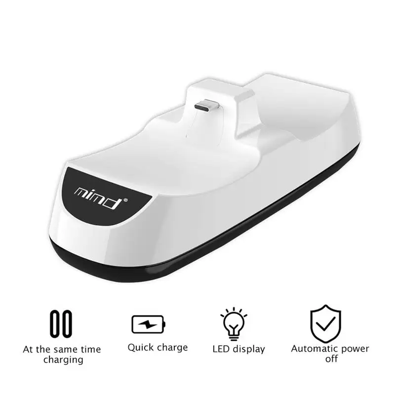 Charging Station for PS5 Controller Dual Charging Dock for PlayStation 5 Controller with 2 Type-C Connector & LED Indicator
Charging Station for PS5 Controller Dual Charging Dock for PlayStation 5 Controller with 2 Type-C Connector & LED Indicator