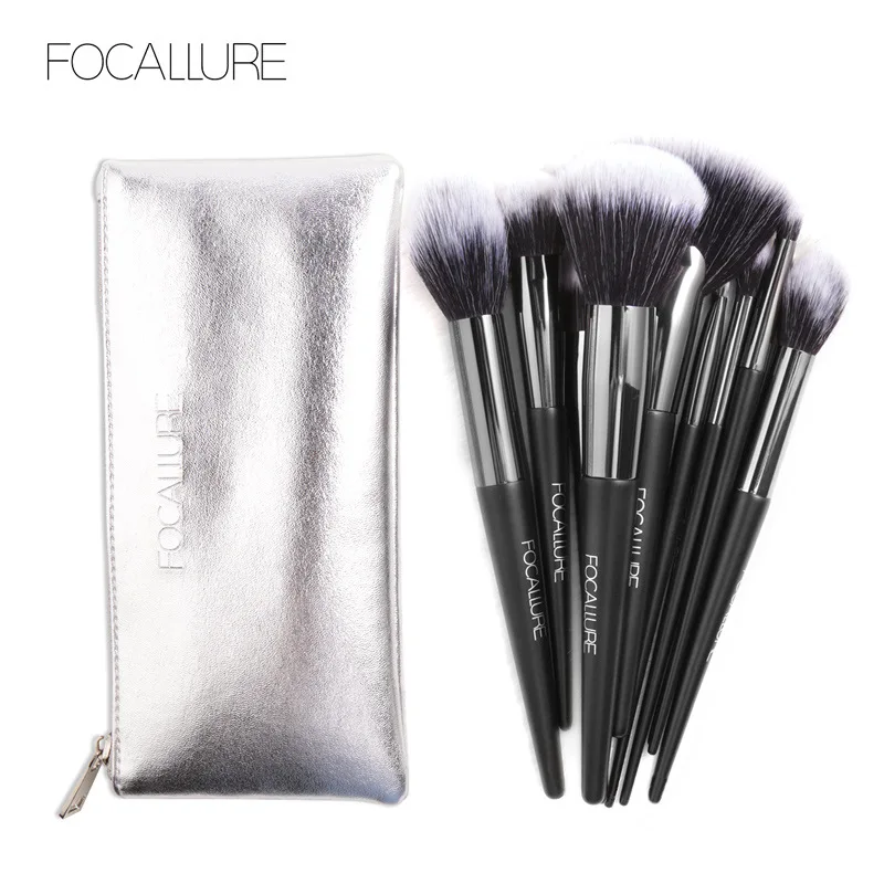 FOCALLURE 10Pcs Professional Makeup Brushes Set Make up Brush Tools kit Eye Liner Shade Natural-synthetic Hair Brushes Set
FOCALLURE 10Pcs Professional Makeup Brushes Set Make up Brush Tools kit Eye Liner Shade Natural-synthetic Hair Brushes Set