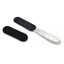 Râpe à pied Double face peau callosités pédicure ponçage râpe fichier cuticule pieds grattoir Fle(China)