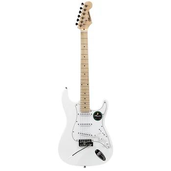 39 inch Electric Guitar Solid Maple Neck 21 String 6 String Concert Playing Guitarra Beginner Guitar Gift AGT193
39 inch Electric Guitar Solid Maple Neck 21 String 6 String Concert Playing Guitarra Beginner Guitar Gift AGT193