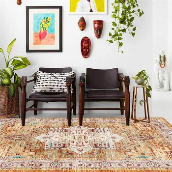 Retro Persian Ethnic-Style Rug Bedroom Living Room Carpet Kitchen Bathroom Floor Mat Bed Blanket European-Style Door Mat
Retro Persian Ethnic-Style Rug Bedroom Living Room Carpet Kitchen Bathroom Floor Mat Bed Blanket European-Style Door Mat