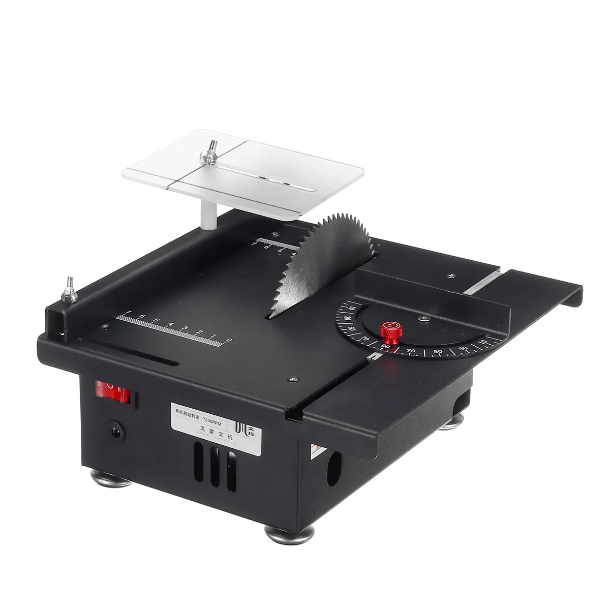 Mini Table Saw 100W Handmade Woodworking Bench Saw Multifunction Cutter DIY Crafts Cutting Tool Machine with Circular Saw Blade
Mini Table Saw 100W Handmade Woodworking Bench Saw Multifunction Cutter DIY Crafts Cutting Tool Machine with Circular Saw Blade