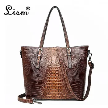 Brand luxury high quality ladies handbag 2019 new fashion ladies crocodile pattern shoulder diagonal bag large capacity tote bag
Brand luxury high quality ladies handbag 2019 new fashion ladies crocodile pattern shoulder diagonal bag large capacity tote bag