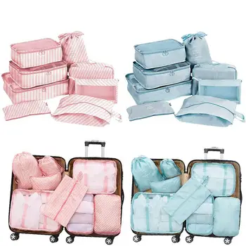 8pcs Travel Luggage Organizer Sets For Clothes Shoes Storage Bag Waterproof Closet Zip Bags Suitcase Organizers Underwear Pocket
8pcs Travel Luggage Organizer Sets For Clothes Shoes Storage Bag Waterproof Closet Zip Bags Suitcase Organizers Underwear Pocket