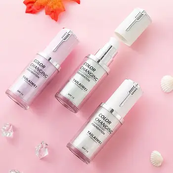 Moisturizing Makeup Cover Base Cosmetics Primer Temperature Change Cream Liquid TSLM2 Complexion Concealer Foundation S4K8
Moisturizing Makeup Cover Base Cosmetics Primer Temperature Change Cream Liquid TSLM2 Complexion Concealer Foundation S4K8
