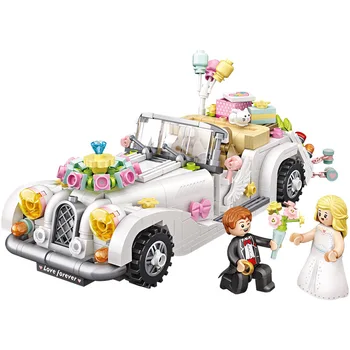 Mini Blocks Technic Car Model Bricks Building Blocks wedding car Block Set Micro Cartoon Car Bricks Christmas Gift 1119
Mini Blocks Technic Car Model Bricks Building Blocks wedding car Block Set Micro Cartoon Car Bricks Christmas Gift 1119