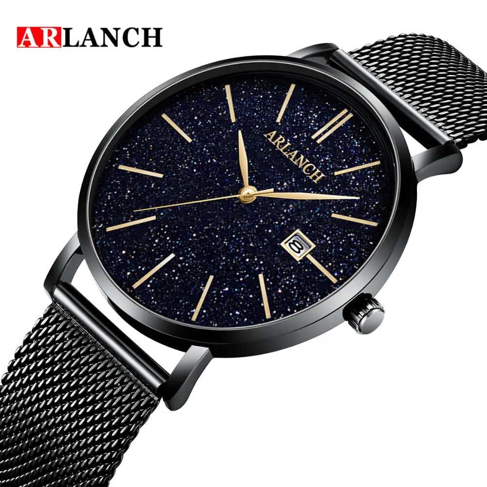 ARLANCH Men's calendar quartz waterproof watch male version of the starry simple trend sports men watches relogio masculino
ARLANCH Men's calendar quartz waterproof watch male version of the starry simple trend sports men watches relogio masculino