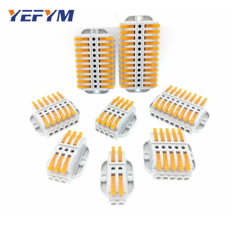 Electrical connector row, mini wire terminal block, 1 drag 1 new screw fixing base, gray 2-12 direction toggle plug
Electrical connector row, mini wire terminal block, 1 drag 1 new screw fixing base, gray 2-12 direction toggle plug