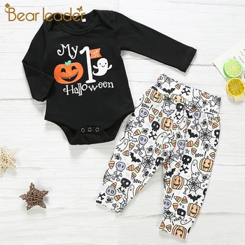 Bear Leader Children Pumpkin Print Costume New Fashion Boys Cute Sets 2PCS Romper and Print Pants Halloween Girl Casual Suits
Bear Leader Children Pumpkin Print Costume New Fashion Boys Cute Sets 2PCS Romper and Print Pants Halloween Girl Casual Suits
