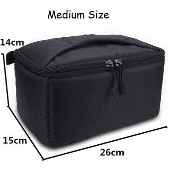 Roadfisher Waterproof Medium Size Photography Protector Camera Carry Bag Insert Partition Divide Case Fit Canon Nikon Sony DSLR
Roadfisher Waterproof Medium Size Photography Protector Camera Carry Bag Insert Partition Divide Case Fit Canon Nikon Sony DSLR