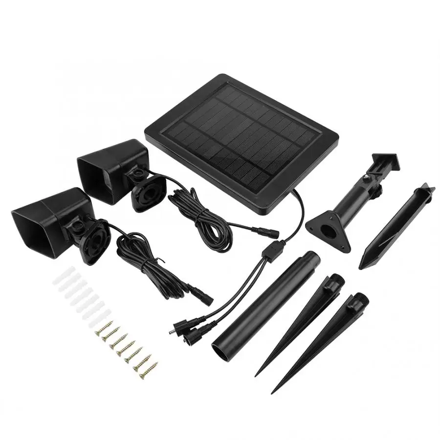 6V/3.5W Solar Powered Spot Led Lights Garden Spotlights Security Landscape for Outside Solar Powered Spot Lights
6V/3.5W Solar Powered Spot Led Lights Garden Spotlights Security Landscape for Outside Solar Powered Spot Lights