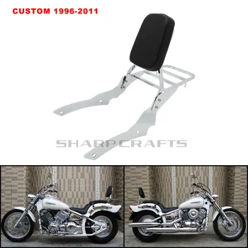 Motorcycle Accessories Passenger Backrest Sissy Bar With W/ Luggage Rack For Yamaha Dragstar V-star XVS 400 650 Custom 1996-2011 
Motorcycle Accessories Passenger Backrest Sissy Bar With W/ Luggage Rack For Yamaha Dragstar V-star XVS 400 650 Custom 1996-2011