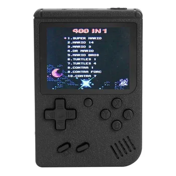 400 IN 1 Mini Handheld Game Player Console Retro 8 Bit Gameboy 3.0 Inch Color LCD Screen Game Box Two Players For Kids Gift
400 IN 1 Mini Handheld Game Player Console Retro 8 Bit Gameboy 3.0 Inch Color LCD Screen Game Box Two Players For Kids Gift