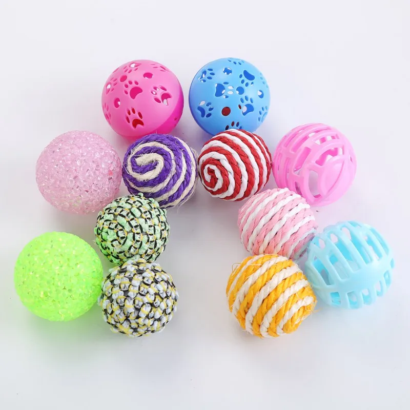 6Pcs Pet Toy Interactive Balls Colorful Chew For Dogs Cat Puppy Kitten Playing Assorted Ball Scratch-resistant Exercise Toy Set
6Pcs Pet Toy Interactive Balls Colorful Chew For Dogs Cat Puppy Kitten Playing Assorted Ball Scratch-resistant Exercise Toy Set