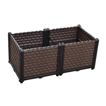 80 X 40 X 36cm Two Couplet Deepened Multi-Function Outdoor Combined Seedling Box Soilless Planting Growing Kit New
80 X 40 X 36cm Two Couplet Deepened Multi-Function Outdoor Combined Seedling Box Soilless Planting Growing Kit New