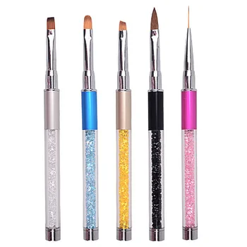 UV Pincel Gel Nails Ombre Brush Manicure Material Purple Rhinestone Handle Nylon Hair Professional Metal Nail Art Brush Tools
UV Pincel Gel Nails Ombre Brush Manicure Material Purple Rhinestone Handle Nylon Hair Professional Metal Nail Art Brush Tools