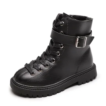 2020 Fashion New Punk Gothic Style Lace up Belts Round Toe Boots Kids Shoes Short Boots Street haulage motor
2020 Fashion New Punk Gothic Style Lace up Belts Round Toe Boots Kids Shoes Short Boots Street haulage motor