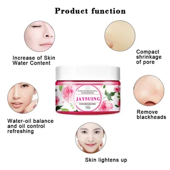 Pure Natural Organic Rose Petal Crystal Soft Powder Brightening Lasting Moisturizing Mask Powder
Pure Natural Organic Rose Petal Crystal Soft Powder Brightening Lasting Moisturizing Mask Powder
