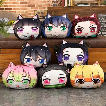 Anime Demon Slayer: Kimetsu no Yaiba Pillow Toys Kamado Tanjirou Nezuko Hashibira Inosuke Winter Plush Stuffed Warm Hand Warmer
Anime Demon Slayer: Kimetsu no Yaiba Pillow Toys Kamado Tanjirou Nezuko Hashibira Inosuke Winter Plush Stuffed Warm Hand Warmer