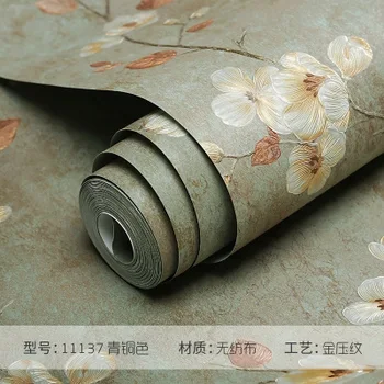 American Country Non-woven Wallpaper 3d Stereo Retro Garden Flower Bedroom Living Room Wallpaper 3d Wallpaper53cm X10m
American Country Non-woven Wallpaper 3d Stereo Retro Garden Flower Bedroom Living Room Wallpaper 3d Wallpaper53cm X10m