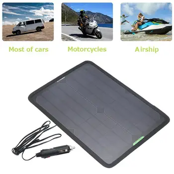 Outdoor Portable Easy To Use Solar Car Electric Car 18v Solar Battery 10w Clips Charger Charging Board Tools Alligator R1K4
Outdoor Portable Easy To Use Solar Car Electric Car 18v Solar Battery 10w Clips Charger Charging Board Tools Alligator R1K4