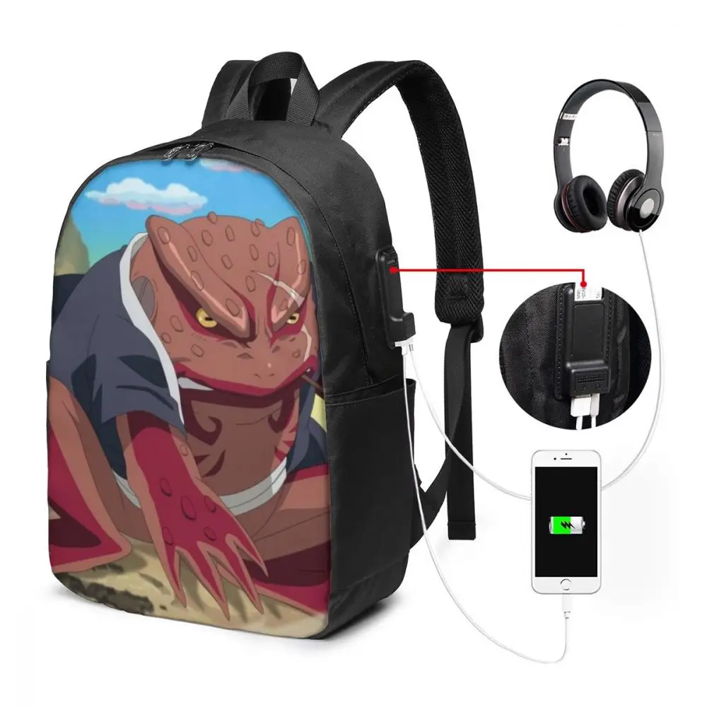 Gama Bunta Custom Japanese Anime Naruto Print Cartoon Image paiting USB Backpack 17 In
Gama Bunta Custom Japanese Anime Naruto Print Cartoon Image paiting USB Backpack 17 In