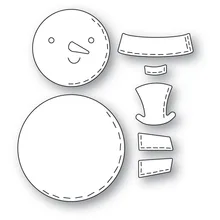White Friendly Snowman Mould Scrapbook Diary Decoration Template Embossing Template Diy Greeting Card 2021 Metal Cutting Mould
White Friendly Snowman Mould Scrapbook Diary Decoration Template Embossing Template Diy Greeting Card 2021 Metal Cutting Mould