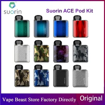 New Original Suorin ACE Pod Kit W/ 1000mAh Inbuilt Battery & 2ml Capacity Updated Suorin ACE Pod W/ 1.0ohm Coil E-Cigarette Kit
New Original Suorin ACE Pod Kit W/ 1000mAh Inbuilt Battery & 2ml Capacity Updated Suorin ACE Pod W/ 1.0ohm Coil E-Cigarette Kit