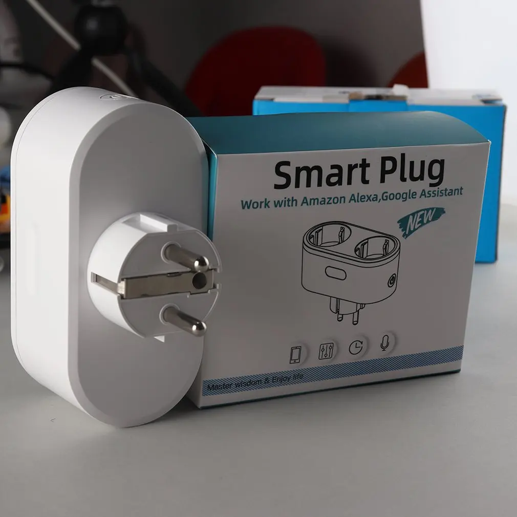 Wifi Smart Socket EU Outlet 15A Metering Version plug Energy Monitoring Timer Switch Voice Control Works For Alexa Google
Wifi Smart Socket EU Outlet 15A Metering Version plug Energy Monitoring Timer Switch Voice Control Works For Alexa Google