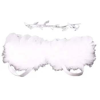 2Pcs/Set Angel Feather Wings Newborn Leaves Headband Hair Accessories Photo Shoot Outfit for Newborn Hairband Photography Props
2Pcs/Set Angel Feather Wings Newborn Leaves Headband Hair Accessories Photo Shoot Outfit for Newborn Hairband Photography Props