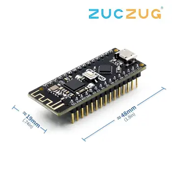 BLE-Nano for Arduino Nano V3.0 Mirco USB Board Integrate CC2540 BLE Wireless Module ATmega328P Micro-Controller Board
BLE-Nano for Arduino Nano V3.0 Mirco USB Board Integrate CC2540 BLE Wireless Module ATmega328P Micro-Controller Board