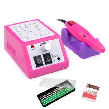Electric Nail File Adjustable Speed Electric Nail Drill Manicure Set File pink + purple Machine Set Kit with 30 Drill
Electric Nail File Adjustable Speed Electric Nail Drill Manicure Set File pink + purple Machine Set Kit with 30 Drill