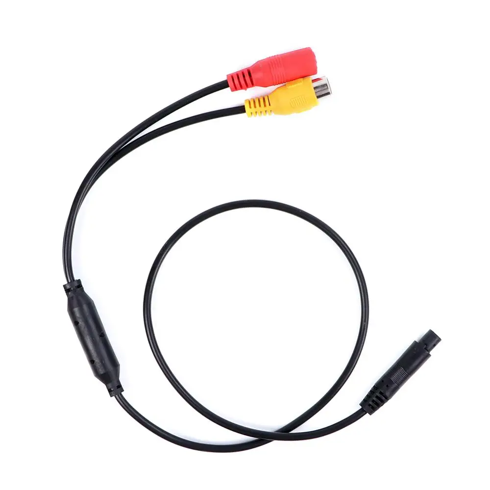4-Pin Male Backup Reverse Camera Car Universal To CVBS RCA Female Connector Signal Power Adapter Wire Harness Audio Cables
4-Pin Male Backup Reverse Camera Car Universal To CVBS RCA Female Connector Signal Power Adapter Wire Harness Audio Cables