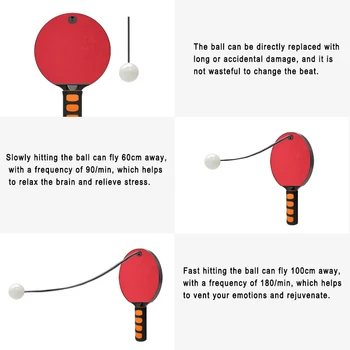 New Anti-anxiety Toy Automatic Rebound Ping-Pong Racket Toy for Release Pressure Relieve Emotions Wrist Exercirse Drop Shipping
New Anti-anxiety Toy Automatic Rebound Ping-Pong Racket Toy for Release Pressure Relieve Emotions Wrist Exercirse Drop Shipping