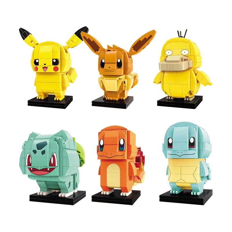 Legoing Movie 2 Series Assembly Master Pikachu Psyduck Six Models Pets Elf Action Figures Building Blocks Children Toys Squirtle
Legoing Movie 2 Series Assembly Master Pikachu Psyduck Six Models Pets Elf Action Figures Building Blocks Children Toys Squirtle