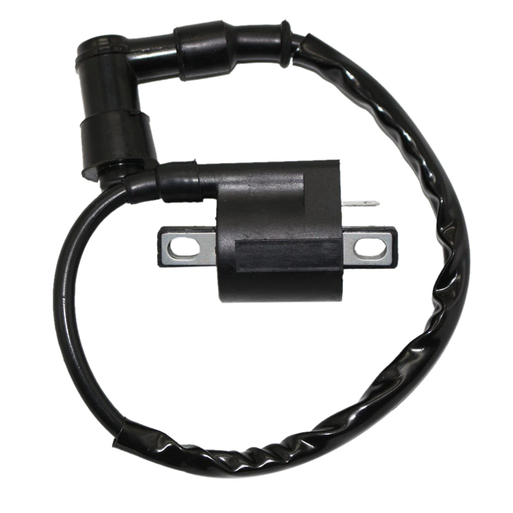 High Performance Ignition Coil Assembly for CG125 Motorcycle - Black High Performance Ignition Coil Assembly for CG125 Motorcycle - Black