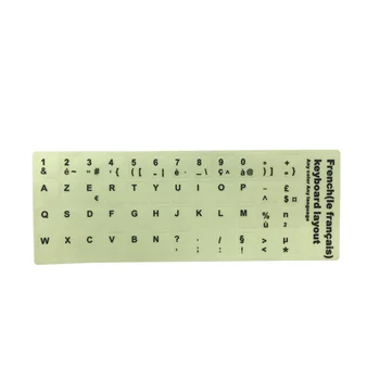 Keyboard Stickers Optional Language Fluorescent For Laptop Cover Luminous Different Computer Notebook Protective Film Durable
Keyboard Stickers Optional Language Fluorescent For Laptop Cover Luminous Different Computer Notebook Protective Film Durable