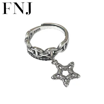 FNJ Star Rings 925 Silver Adjustable Size Open Popular S925 Solid Silver Ring for Women Jewelry Fine
FNJ Star Rings 925 Silver Adjustable Size Open Popular S925 Solid Silver Ring for Women Jewelry Fine
