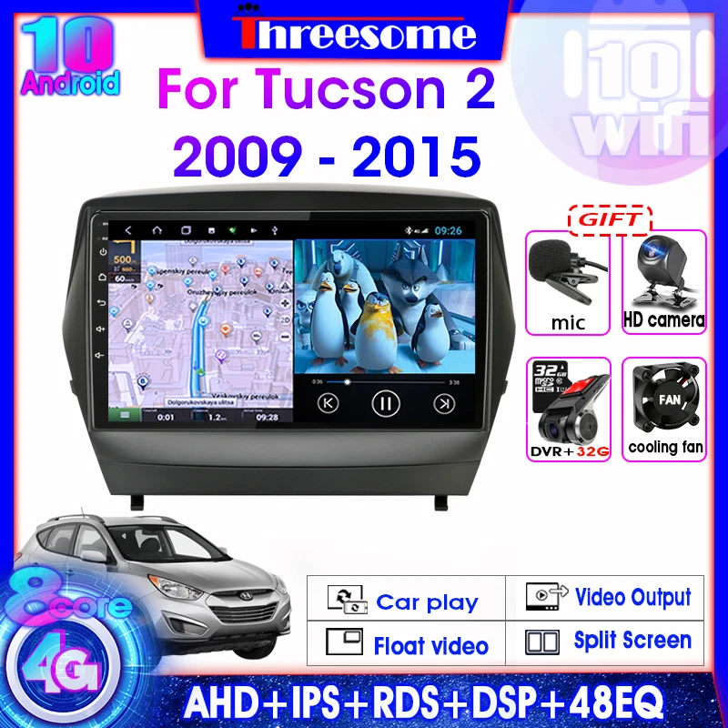 Android10.0 player For Hyundai Tucson 2 LM IX35 2011-2014 GPS Navigation Multimedia Video Players DSP Split Screen 2 Din Radio
Android10.0 player For Hyundai Tucson 2 LM IX35 2011-2014 GPS Navigation Multimedia Video Players DSP Split Screen 2 Din Radio