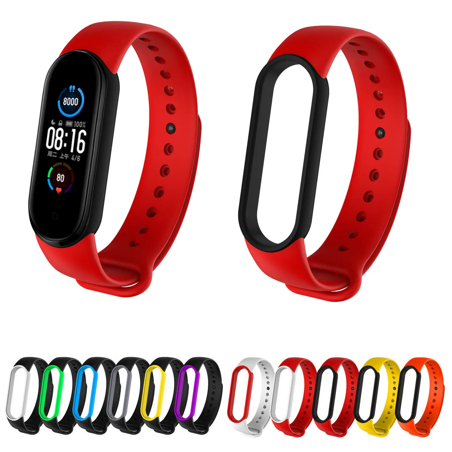 Replace Watch Strap For Xiaomi Mi Band 5 Bracelet Silicone Wristband Sport Watch Wrist Strap For Mi Band 5 Miband 5 Strap
Replace Watch Strap For Xiaomi Mi Band 5 Bracelet Silicone Wristband Sport Watch Wrist Strap For Mi Band 5 Miband 5 Strap