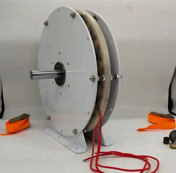 3kw Low Speed Disc Generator Coreless Generator Permanent Magnet Low Resistance High Efficiency Wind / Water Power
3kw Low Speed Disc Generator Coreless Generator Permanent Magnet Low Resistance High Efficiency Wind / Water Power