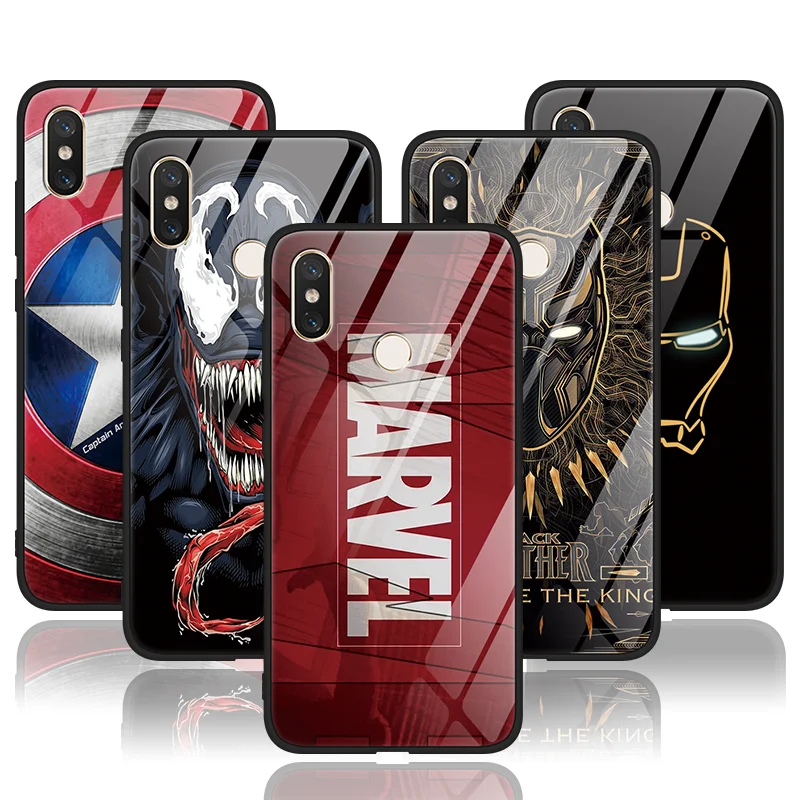Tempered Glass Case For Xiaomi Note 7 Pro 6 5 Pro S2 5 Plus 6A 6 Pro K20 Pro Mi 9 8 A2 Lite Pocophone F1 Luxury Marvel TPU Cover
Tempered Glass Case For Xiaomi Note 7 Pro 6 5 Pro S2 5 Plus 6A 6 Pro K20 Pro Mi 9 8 A2 Lite Pocophone F1 Luxury Marvel TPU Cover