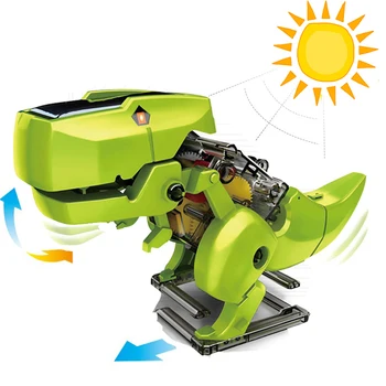 3-in-1 Solar Robot DIY Assemble Educational Dinosaur 3D Moving Model Building Kit for Children
3-in-1 Solar Robot DIY Assemble Educational Dinosaur 3D Moving Model Building Kit for Children