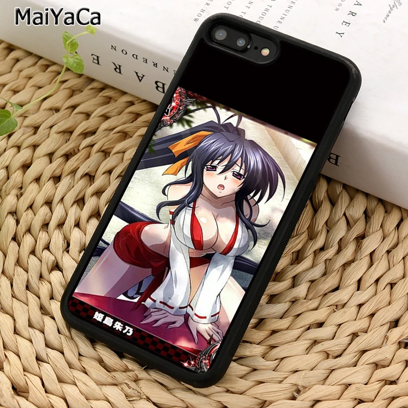 MaiYaCa HImejima Akeno Phone Case For iPhone X XR XS 11 12 13 Pro MAX 5 6 7 8 Plus Samsung Galaxy S8 S9 S10 | Мобильные телефоны и