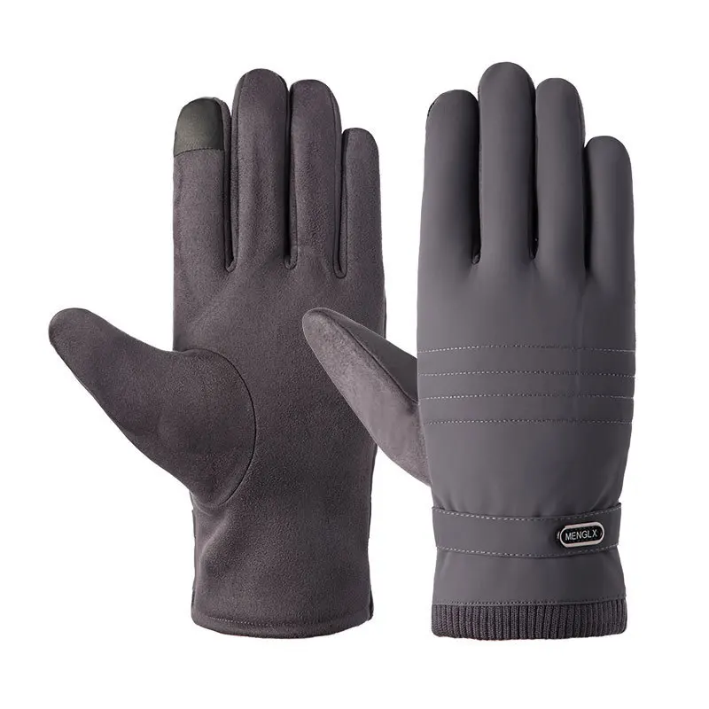 Winter Cloth Gloves Black Men's Touch Screen Anti-skid Windproof Warm Gloves Warm Motorcycle Driving Bicycle Gloves
Winter Cloth Gloves Black Men's Touch Screen Anti-skid Windproof Warm Gloves Warm Motorcycle Driving Bicycle Gloves