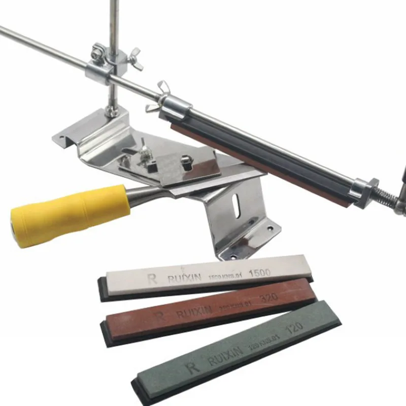 Knife Sharpener New 360 rotary Knife sharpener Sharpening System knife Apex edge sharpener Aluminum alloy
Knife Sharpener New 360 rotary Knife sharpener Sharpening System knife Apex edge sharpener Aluminum alloy
