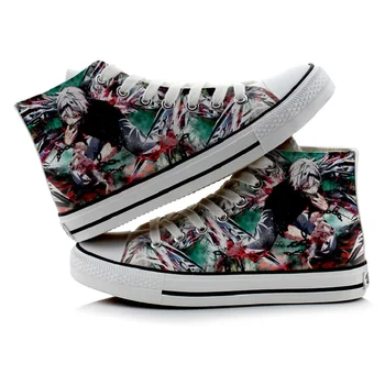 Unisex Anime 3D Tokyo Ghoul Casual Canvas Shoes plimsolls hand-painted kaneki ken Flat shoes duck shoes Sneakers
Unisex Anime 3D Tokyo Ghoul Casual Canvas Shoes plimsolls hand-painted kaneki ken Flat shoes duck shoes Sneakers