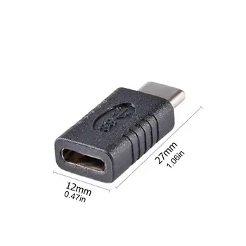 Type-C USB-C Male to Female Adapter Charging Data USB3.1 Converter Extender Converter Charging Data Transferring
Type-C USB-C Male to Female Adapter Charging Data USB3.1 Converter Extender Converter Charging Data Transferring