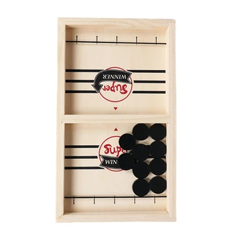 NEW Arrival Fast Sling Puck Board Game Bumper Chess Parent-child Interactive Table Games Desktop Battle 2 In 1 Ice Hockey Toy
NEW Arrival Fast Sling Puck Board Game Bumper Chess Parent-child Interactive Table Games Desktop Battle 2 In 1 Ice Hockey Toy